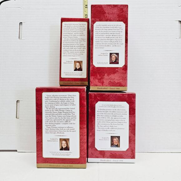 Hallmark Keepsake Ornament Bundle Peggy Fleming, Marilyn Monroe, and more - Picture 2 of 7